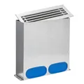 Kermi x-well Boden-Luftauslass mit Metallgitter, f. Luftkanal 132x52 -