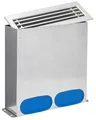 Kermi x-well Boden-Luftauslass mit Metallgitter für Luftkan