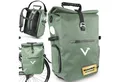 Valkental Fahrradtasche Pro Gepäckträgertasche, Rucksack & Umhängetasche, wasserdicht, Hochwertiges Nylon 23 L