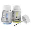 MG PRIME Autolack Lackstift Set für Hyundai R2T Shimmering Silver Pearl/Shimmering Silver Metallic Basislack Klarlack je 50ml