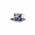 Rosenthal Espresso-Mokka-Tasse Heritage Turandot Blue mit Untertasse, 70 ml