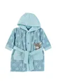 Sterntaler Unisex Baby Bademantel Emmi Bathrobe, Mittelblau, 98-104