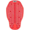 Alpinestars Nucleon Plasma Rückenprotektor, schwarz-rot, Größe S für Männer