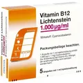 Vitamin B12 1000 [my]g Lichtenstein Ampullen