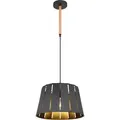 Hängeleuchte Luna Schwarz max. 40 Watt