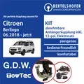 Für CITROEN Berlingo Typ ER/ EC/ K9 06.2018- AHK abn +13pol spez E-Satz TOP