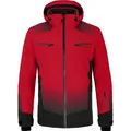 Bergson Skijacke TAAVI Herren Skijacke, warm wattiert, wasserdicht (20000 mm), Normalgrößen rot normal | 64