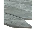 Mosafil Mosaikfliesen Keramik Mosaik Fliesen Dorris Picket Steinoptik Grau, Keramik 31.300x25.700, grau, Verlegefertig auf ein Netz geklebt - Frostsicher - Wasserfest