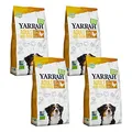 Yarrah - Trockenfutter mit Huhn für Erwachsene Hunde Bio - 2 kg - 4er Pack