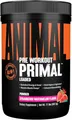 ANIMAL Primal Pre Workout Strawberry Watermelon – Trainingsbooster mit 300 mg Koffein, 3DPUMP, Elektrolyten & Beta-Alanin – Pre Workout Pulver für Energie, Pump & Fokus – Zuckerfrei – 507,5 g