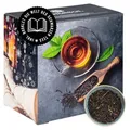 Corasol Premium Schwarztee-Adventskalender, 24 hochwertige Schwarze Tees aus aller Welt für Gourmets (178 g) - Schwarz