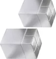 Sigel Neodym Magnet BA707 B x H T 20 30 20 mm Würfel Silber 2 St - SIGEL BA707 SuperDym C30 20x30mm (BA707)