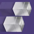 SIGEL BA707 SuperDym-Magnete C30 "Ultra-Strong", Cube-Design, silber, 2 Stück