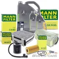 MANN INSPEKTIONSPAKET + 7l 5W-30 ÖL FÜR MERCEDES W204 W212 X204 180 - 250 CDI
