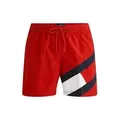 Tommy Hilfiger für Herren. UM0UM02048 Badeanzug Sf Medium Drawstring rot (M), Strandbekleidung, Nachhaltig, Recyceltes Nylon