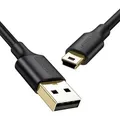 Ugreen Kabel USB - Mini-USB 480 Mbit/s 1 m schwarz