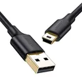 Kabel USB-A zu Mini-USB 480 Mbps 1m Ugreen Schwarz Ladenkabel Schnell Datenkabel