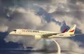 Herpa Wings Snap Fit 1:100  Embraer E190  German Airways 614214 Modellairport500