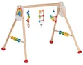 Goki Baby Gym Holz Spielbogen Regenbogen - sensorisches Spielzeug