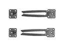 blomus Möbelverbinder Set 2er -Grow- | Verbindungsset für Outdoor Möbel Module | Zubehör für Lounge Möbel Verbindungssystem | Farbe Anthrazit