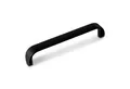 SO-TECH® Möbelgriff Schrankgriff DALE BA 128 - 192 mm, Lochabstand 128 mm schwarz matt inkl. Schrauben
