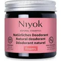 Niyok 2-in-1 anti-transpirante Deocreme "Flowers" (40ml) - Natürliches Deo ohne Aluminium - 24h Schutz vor Geruch & Schweiß - Deodorant Creme Unisex