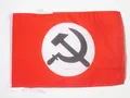 FLAGGE NATIONALBOLSCHEWISTISCHE PARTEI RUSSLANDS 45x30cm mit kordel - NBP FAHNE