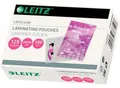 Laminierfolien Leitz iLAM, Hoch-& Querformat, Stärke 125 µm, L 98 x B 68 mm, PET, farblos, 100 Stück