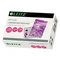 100x LEITZ Laminierfolientasche für Visitenkarten 6x9cm  Laminierhüllen Ausweis