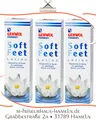 3x GEHWOL Fußkraft Soft Feet Lotion Lilie & Seide mit Hyaluron 125ml + 3 Proben