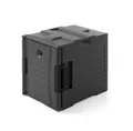 HENDI Thermobox, AmerBox, für 12x GN1/1 Behälter, mit 2 Tragegriffen, Stapelbar, Transportbox, Isolierbox, Warmhaltebox, Thermobehälter, 477x680x(H)620mm, LDPE