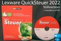 Lexware QuickSteuer 2022 Vollversion Box, CD, Handbuch (PDF) Steuerjahr 2021 NEU