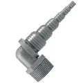 Airfit Pumpenwinkel universal 90°, 1 1/4" x Schlauchanschluss 32mm-8mm, 50018SW