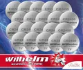 20 x Wilhelm CR2450 Lithium Knopfzelle 3V 600mAh ø24,5x5,0mm Blister!