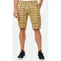 Indicode Cargoshorts Herren Monroe Cargo Cargo Shorts Herrenshorts mit 6 Taschen inkl. Gürtel gelb XL