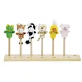 Fingerpuppenset Tiere 6er Set 7-8 cm NEU