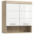 Hängeschrank Lambada ca. 74x79 cm Sonoma Eiche/Weiß