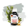 NordicVital Premium Algenöl 100ml für Hunde, Katzen & Pferde – 100% Vegan - Hochkonzentriertes Omega 3, EPA & DHA - Natürliches Barf Öl aus Algen für Fell & Haut – Abgefüllt in Deutschland