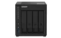Qnap TS-451D2-2G Dual-Core-NAS mit hocheffizienter Dateiverwaltung, Datensicherung und HDMI-Ausgabe, schwarz