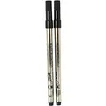 MONTBLANC Tintenroller Minen mystery Black 105158 – Schwarze Ersatzmine für Roller Ball und Fineliner Größe – 2 x Refill Rollerball M