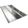 Sarei - Trapezblech Sdf 118 X 58,5 Cm 0,63 Mm Natur Dachabschlüsse