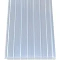 PVC Hohlkammerpaneele 1,6 cm Transparent 200 cm x 20 cm