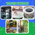CHM GmbH® Schmutzwasserpumpe 550 Watt, Tauchpumpe 10000 L/h Förderhöhe 7m