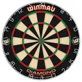 Diamond Plus Dartscheibe Steeldart– Professionelles Dartboard aus Borsten mit...