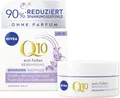 NIVEA Q10 Tagespflege, parfümfreie Tagescreme mit LSF 15, straffende Gesichtspflege mit Süßholzextrakt für sensible Haut, Q10 Anti-Falten BERUHIGUNG Beruhigende Tagespflege (50 ml)