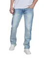 Replay Jeans Herren Stretch Straight Fit Grover Jeanshose Hose Denim, Länge:30L, Farbe:Light Blue Denim (MA972Z.000.917.010), Weite:36W