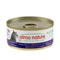 almo nature HFC Natural Nassfutter für Erwachsene Katzen Thunfisch, Huhn und schinken - Dose 24x 70 g.