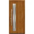 EcoStar Haustür Isopro IP 780S Golden Oak 110 cm x 210 cm DIN L