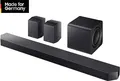 Samsung Q-Serie HW-Q995GF 11.1.4-Kanal Soundbar Schwarz Bluetooth, Dolby Atmos, inkl. kabellosem Subwoofer, Wandbefestigung, WLAN (HW-Q995GF/ZG)