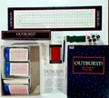 ©1986 Kenner Parker Tonka OUTBURST dt. Frage/Antwort/Blitz Quiz/Raten/Wissen